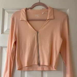 PacSun Long Sleeve Zip Up